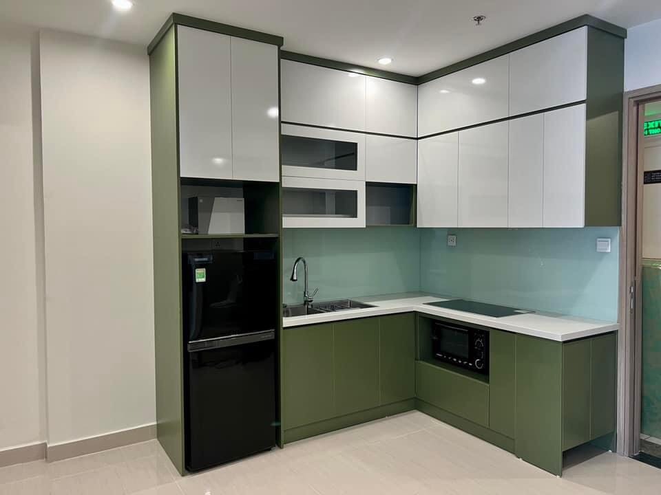 Tủ bếp gỗ MDF Cốt xanh An Cường TBHM67 11 Melamin 7 1