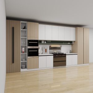 Tủ bếp Nhựa Picomat Cánh Acrylic TBHM62 5 tu bep go nhua picomat ecoplast pe0503 1500x1500 1