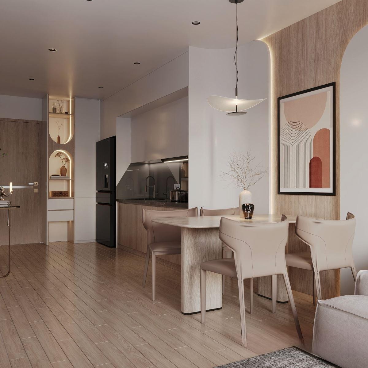 Thiết kế nội thất căn hộ chung cư The Grand Hanoi 6 thiet ke noi that can ho chung cu the grand hanoi06