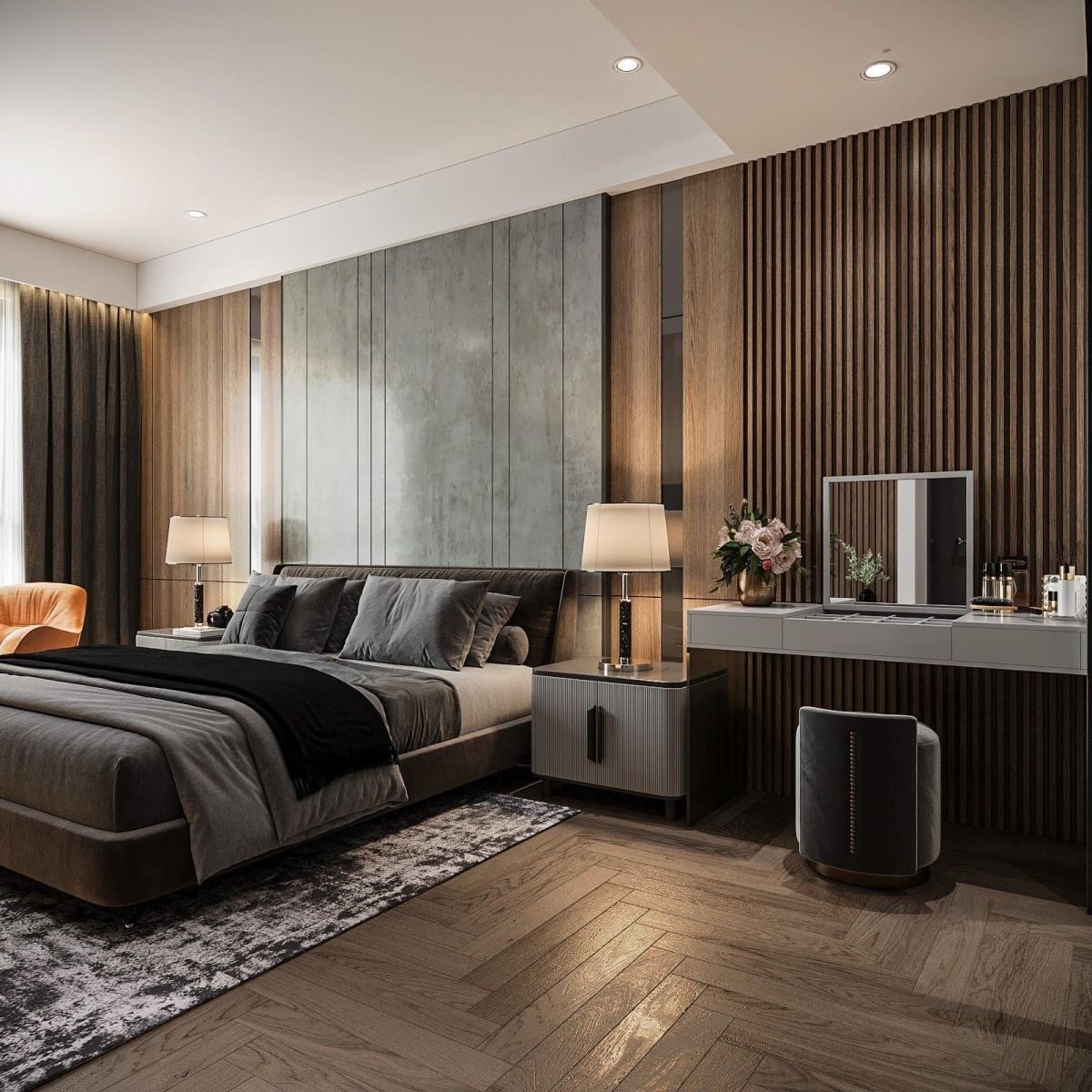 Thiết kế nội thất chung cư hiện đại tại Vinhomes Royal City 8 thiet ke noi that chung cu hien dai tai vinhomes royal city10