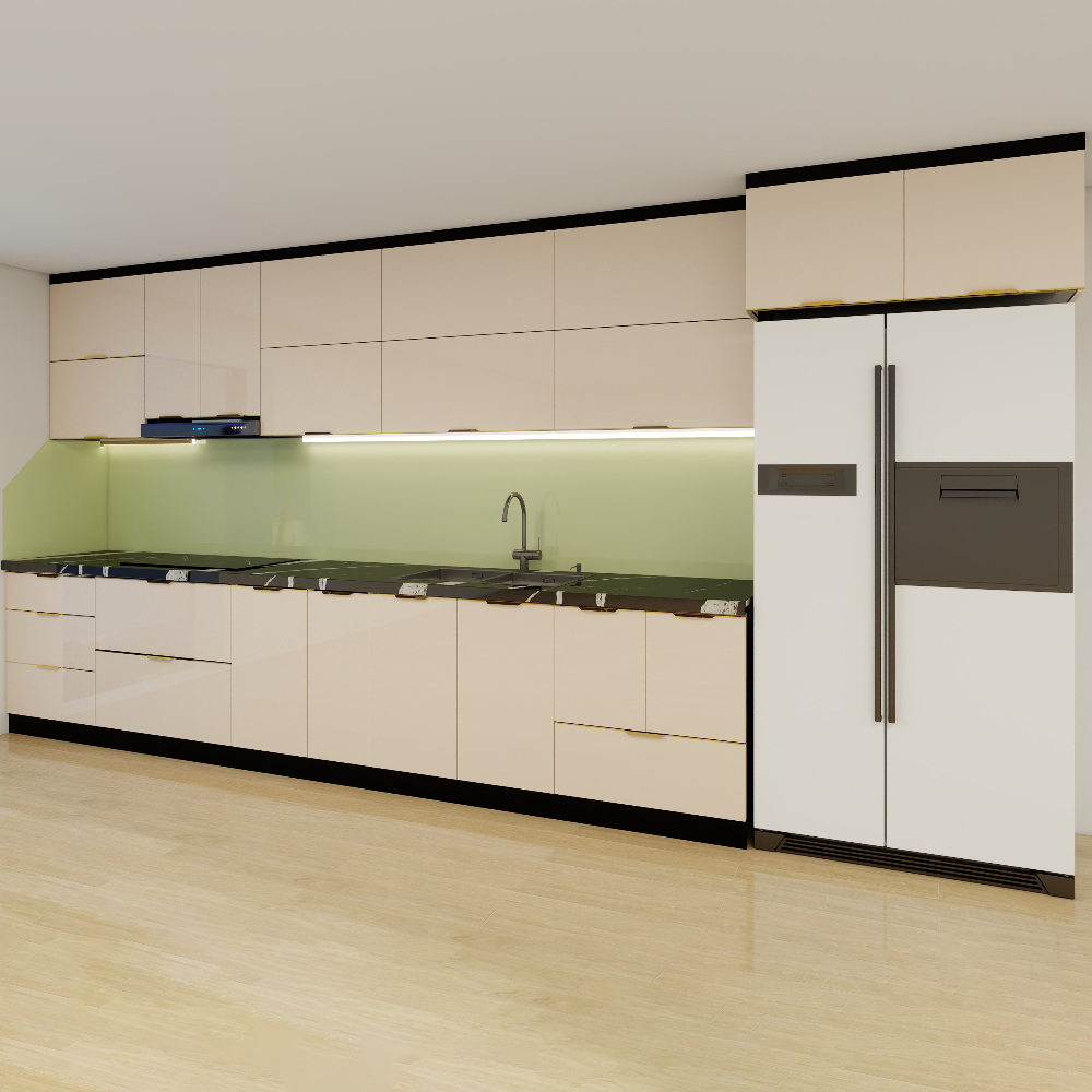 Tủ bếp Inox Cánh Kính TBHM03 2 Tủ bếp Inox Cánh Kính TBHM03 - Ảnh 2