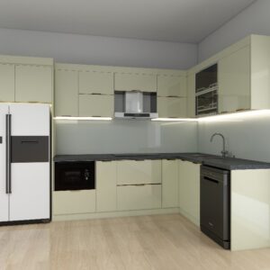 Tủ bếp Inox Cánh Kính TBHM13 4 tu bep inox canh kinh tbhm1303