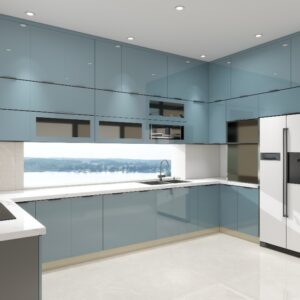 Tủ bếp Inox Cánh Kính TBHM17 7 tu bep inox canh kinh tbhm1704