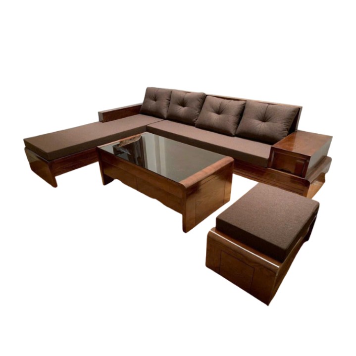 Ghế sofa gỗ tự nhiên SFHM11 1 Ghế sofa gỗ tự nhiên SFHM11
