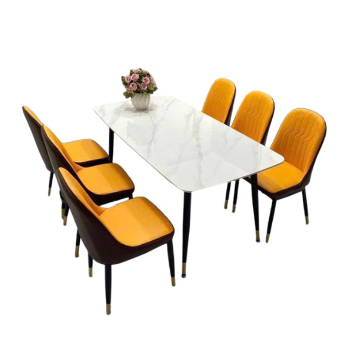 Bàn Ăn Mặt Đá BAHM12 1 Bàn Ăn Mặt Đá BAHM12