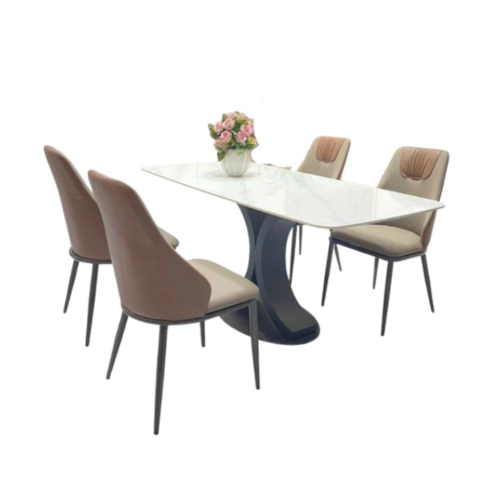 Bàn Ăn Mặt Đá BAHM02 1 Bàn Ăn Mặt Đá BAHM02