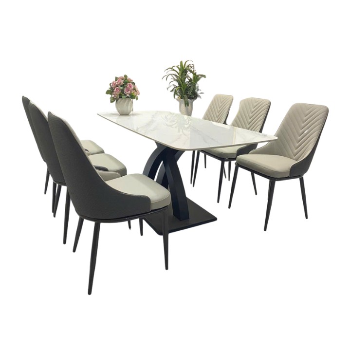 Bàn Ăn Mặt Đá BAHM09 1 Bàn Ăn Mặt Đá BAHM09