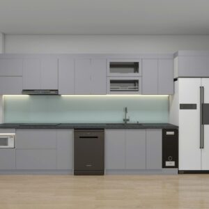 Tủ bếp Nhựa Picomat Cánh Acrylic TBHM66